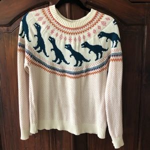 ModCloth Dinosaur sweater